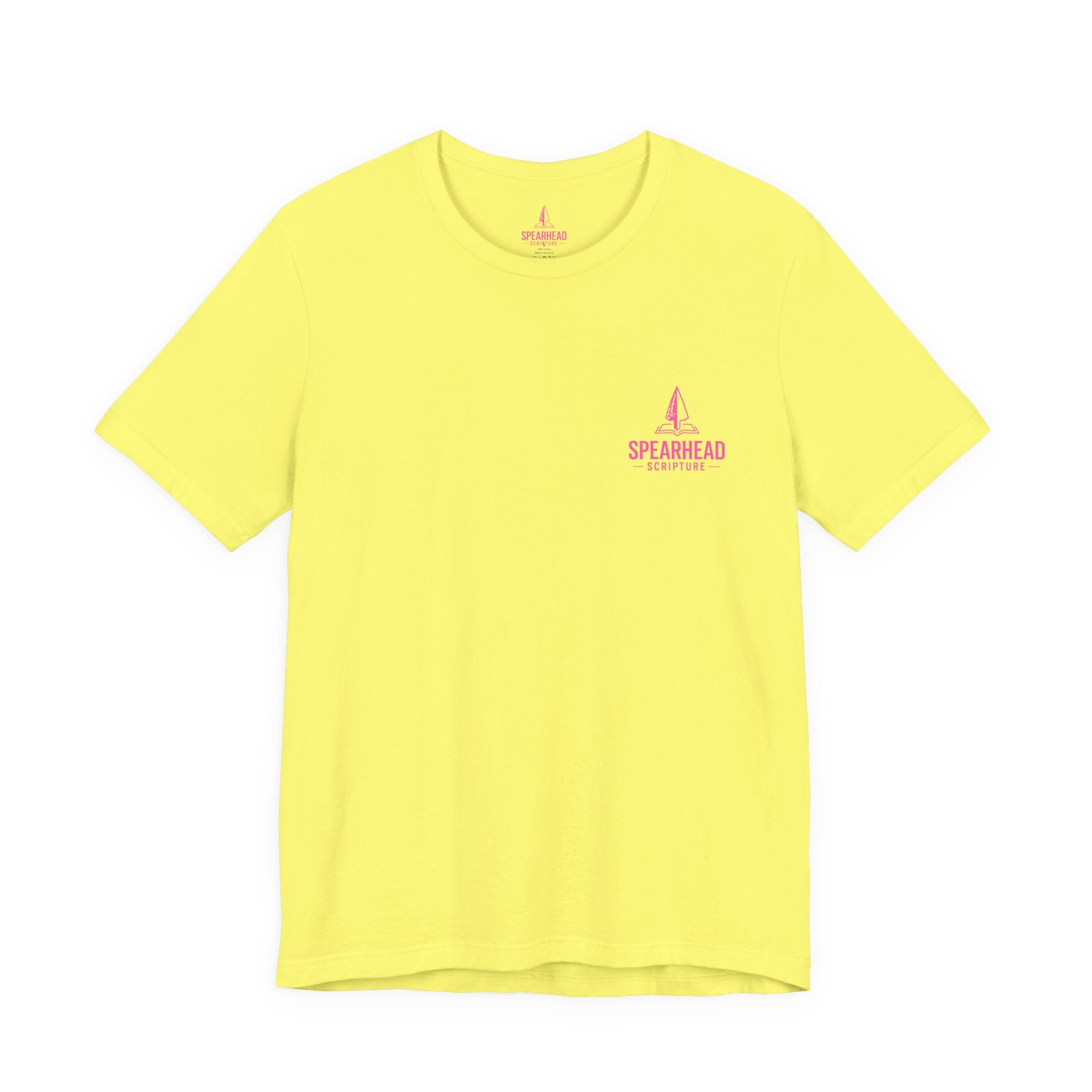 Sunrise Mountains Tee — “His Mercies Are New Every Morning” Christian Graphic T-Shirt
