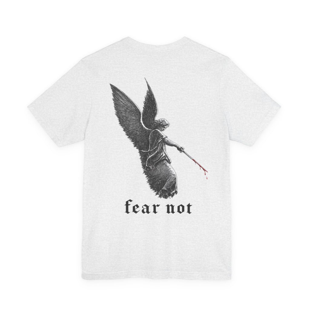 Fear Not Tee — "Fear Not for I Am With You" Angel Graphic Christian T-Shirt