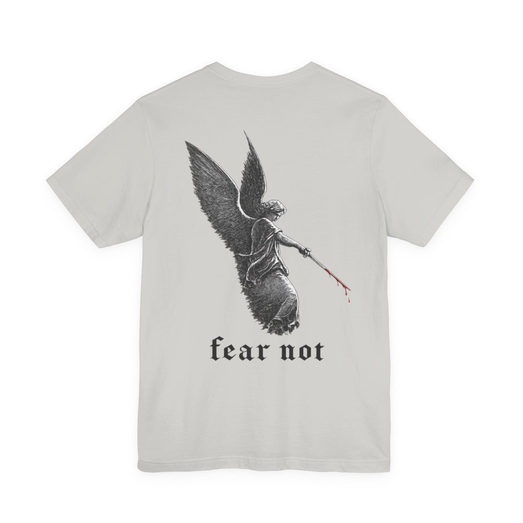 Fear Not Tee — "Fear Not for I Am With You" Angel Graphic Christian T-Shirt