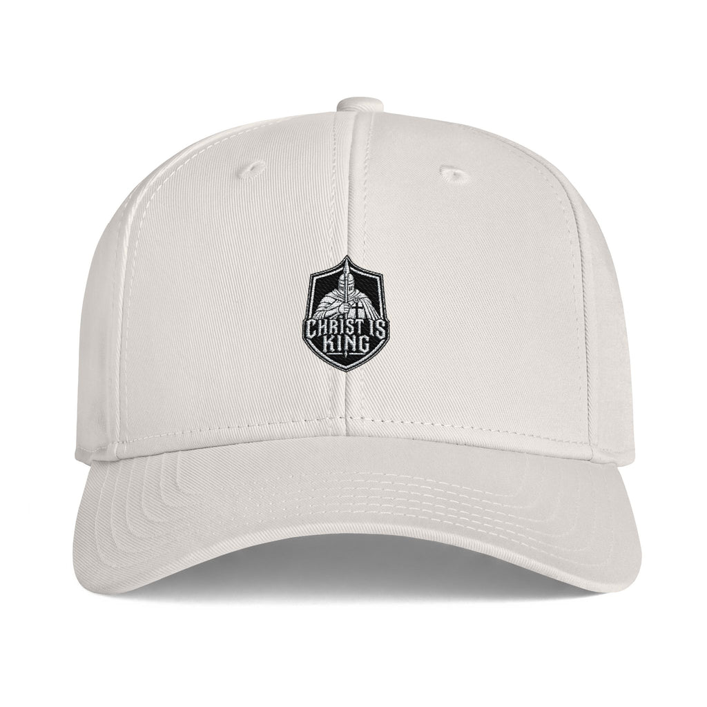 Christ Is King Shield Embroidered Cap