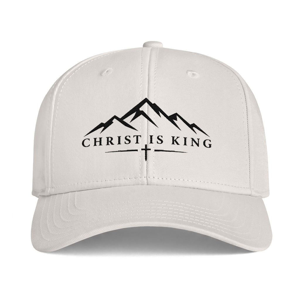 Embroidered Christ Is King Mountain Cap
