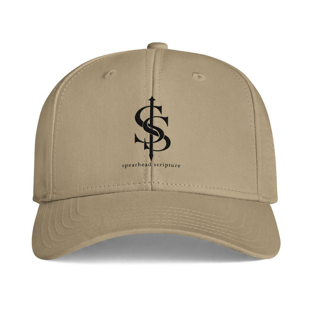 Spearhead Scripture Black Logo Cap