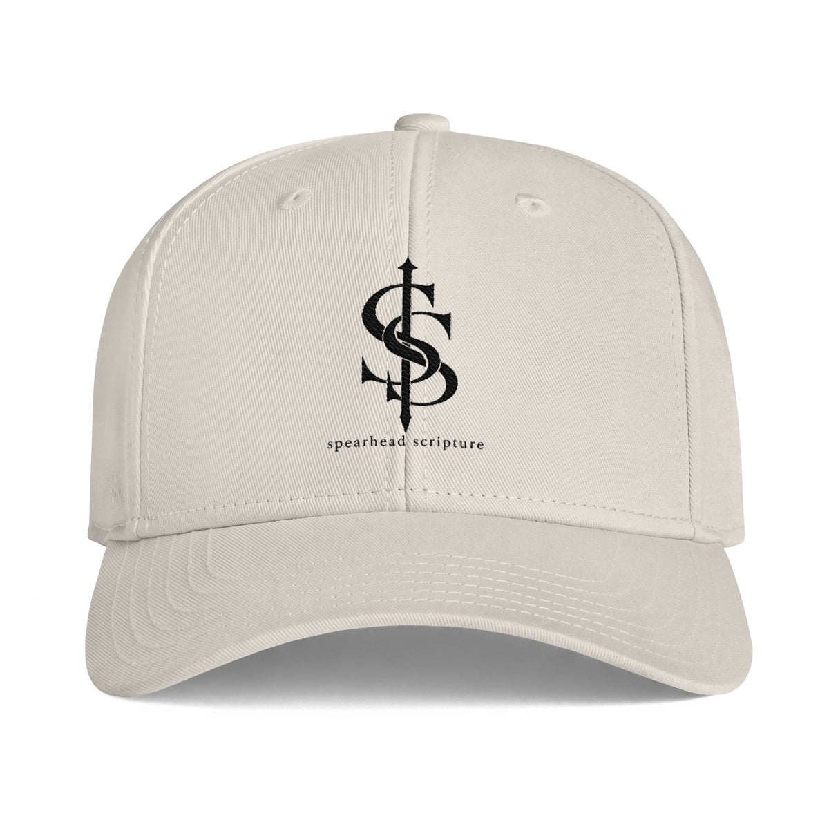 Spearhead Scripture Black Logo Cap
