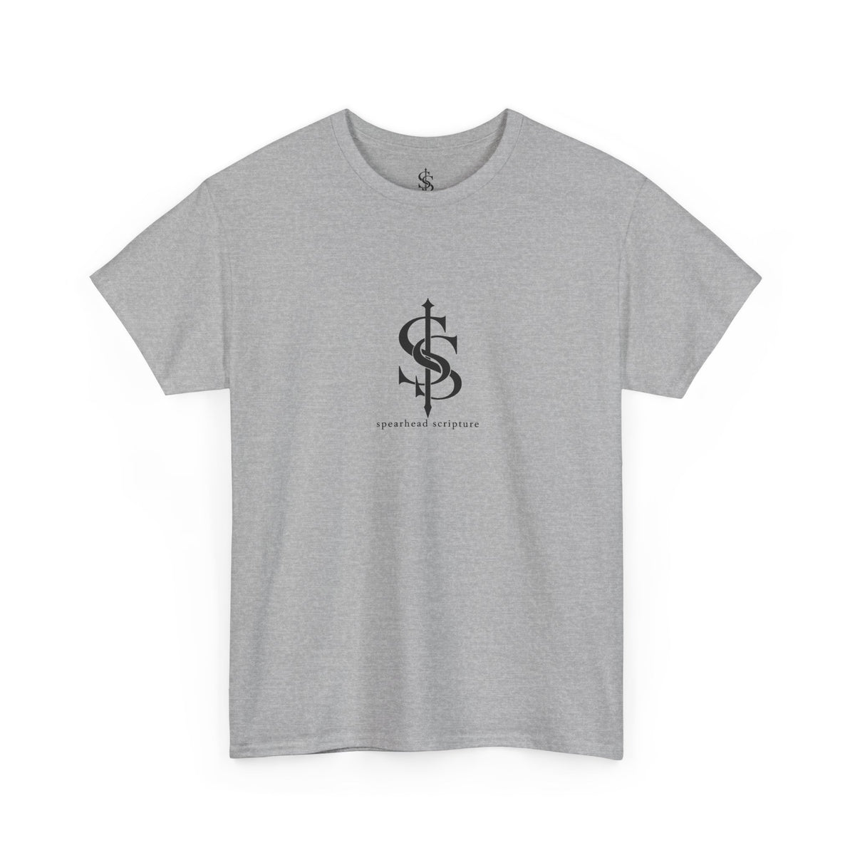 Spearhead Scripture Heavy Cotton Tee