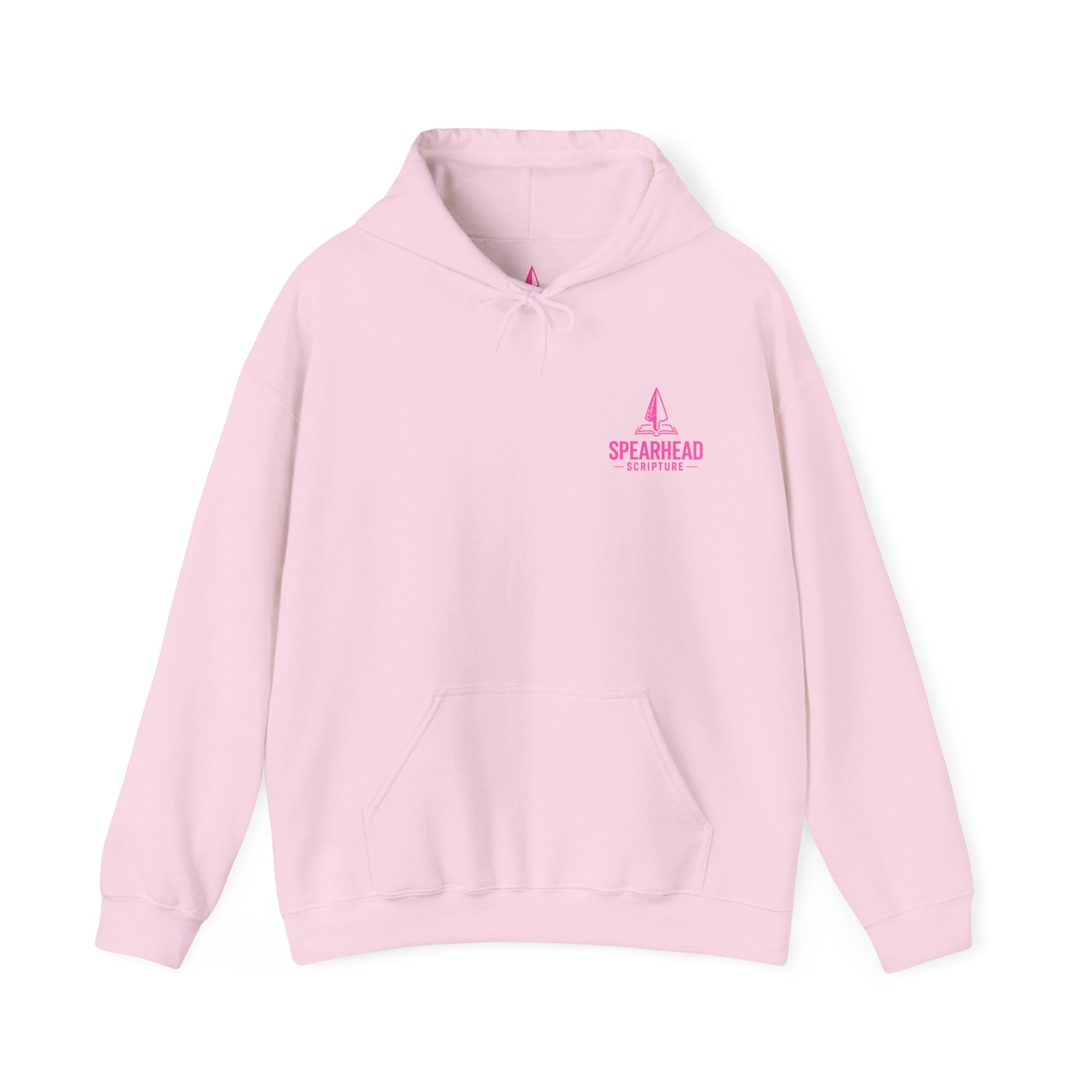 Be Still & Know Floral Hoodie — Psalm 46:10 Christian Graphic Sweatshirt