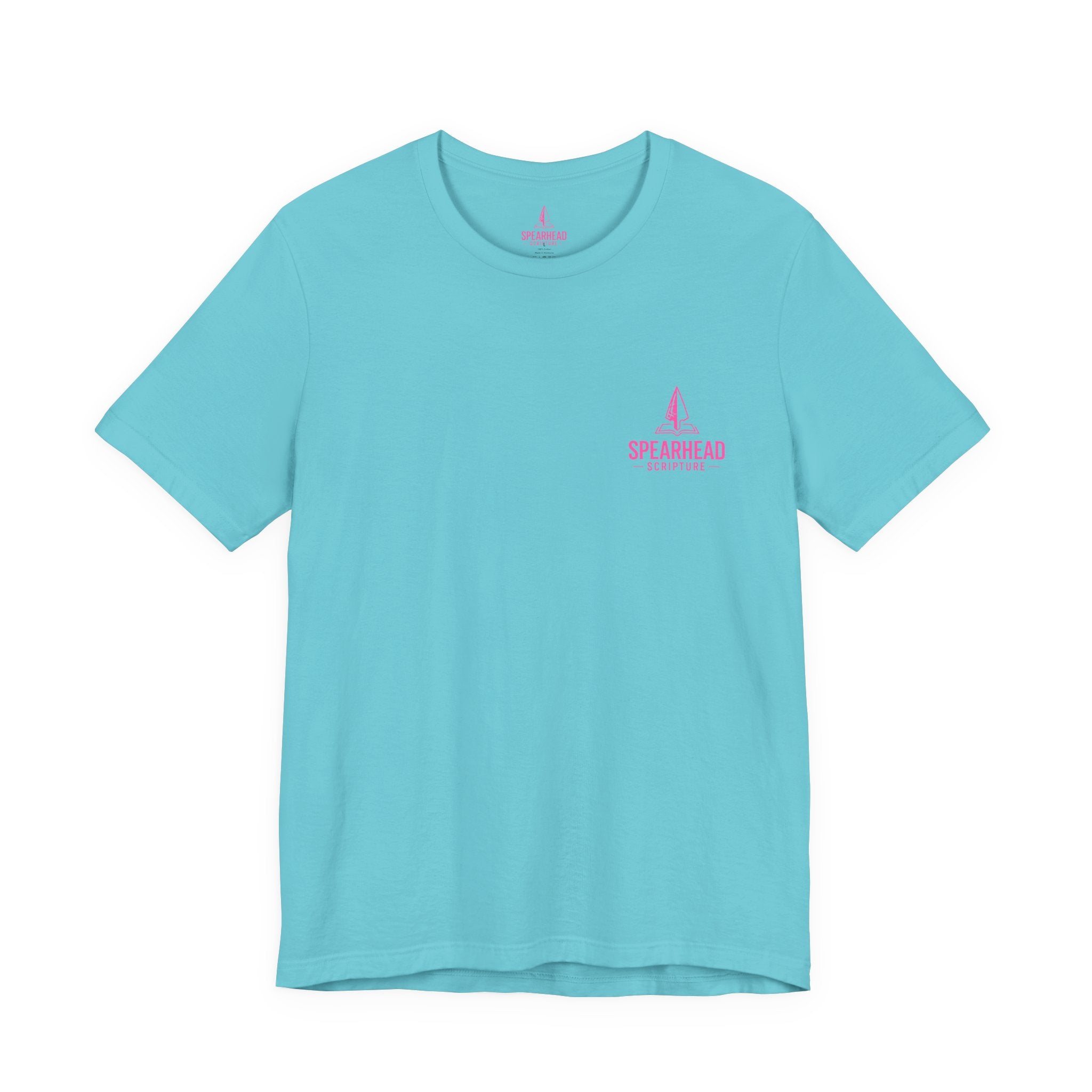 Sunrise Mountains Tee — “His Mercies Are New Every Morning” Christian Graphic T-Shirt