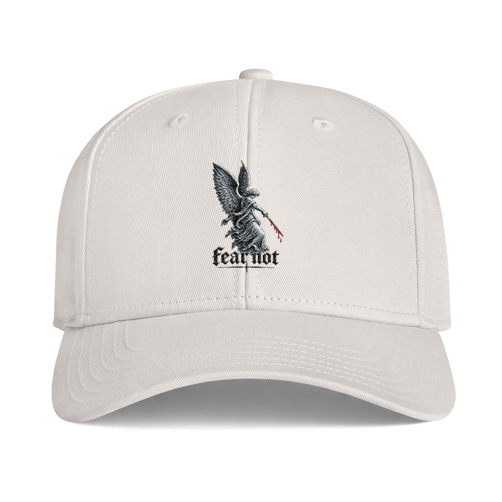Fear Not Angel Embroidered Cap