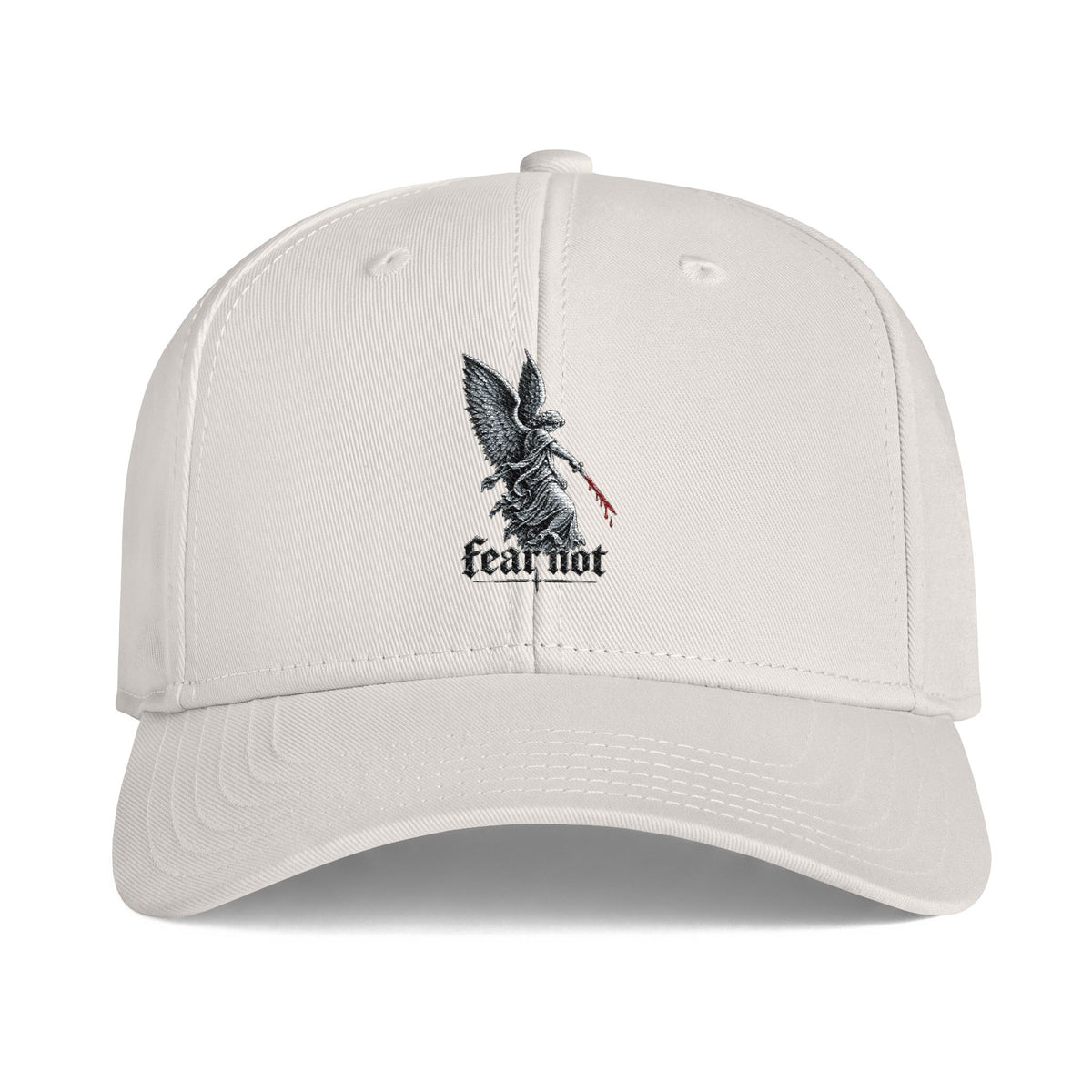 Fear Not Angel Embroidered Cap