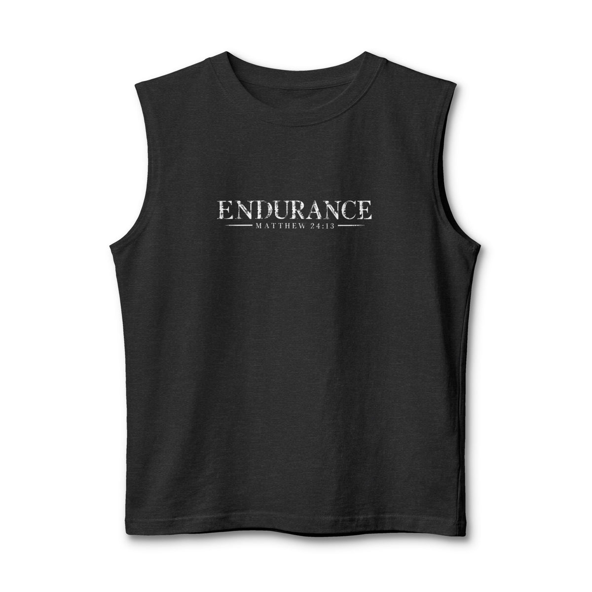 Endurance Muscle Tank — Matthew 24:13