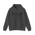 Fear Not Hoodie — 'Fear Not for I Am With You' Angel Graphic Christian Pullover