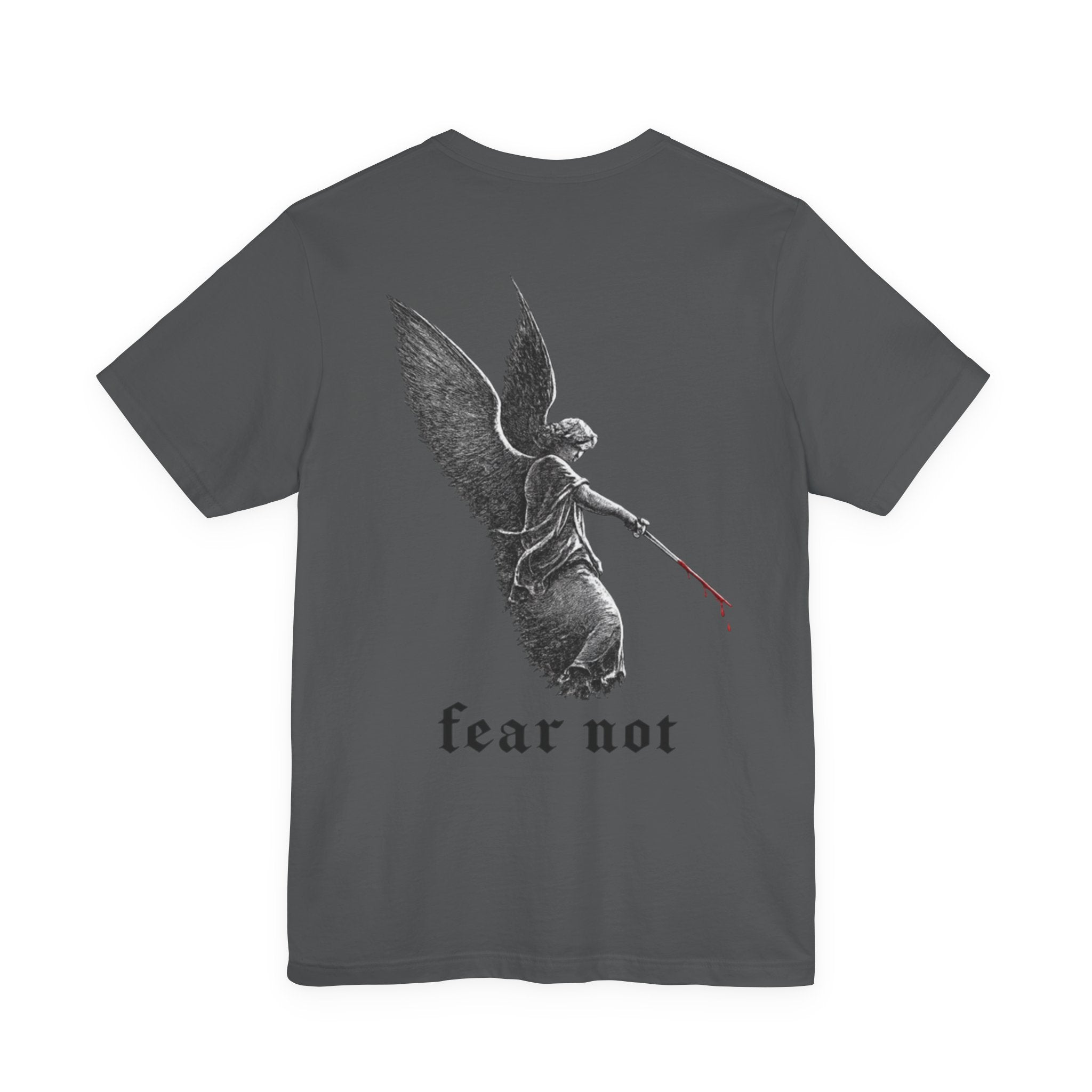 Fear Not Tee — "Fear Not for I Am With You" Angel Graphic Christian T-Shirt