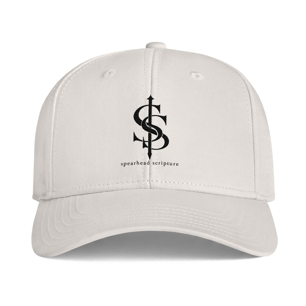 Spearhead Scripture Black Logo Cap
