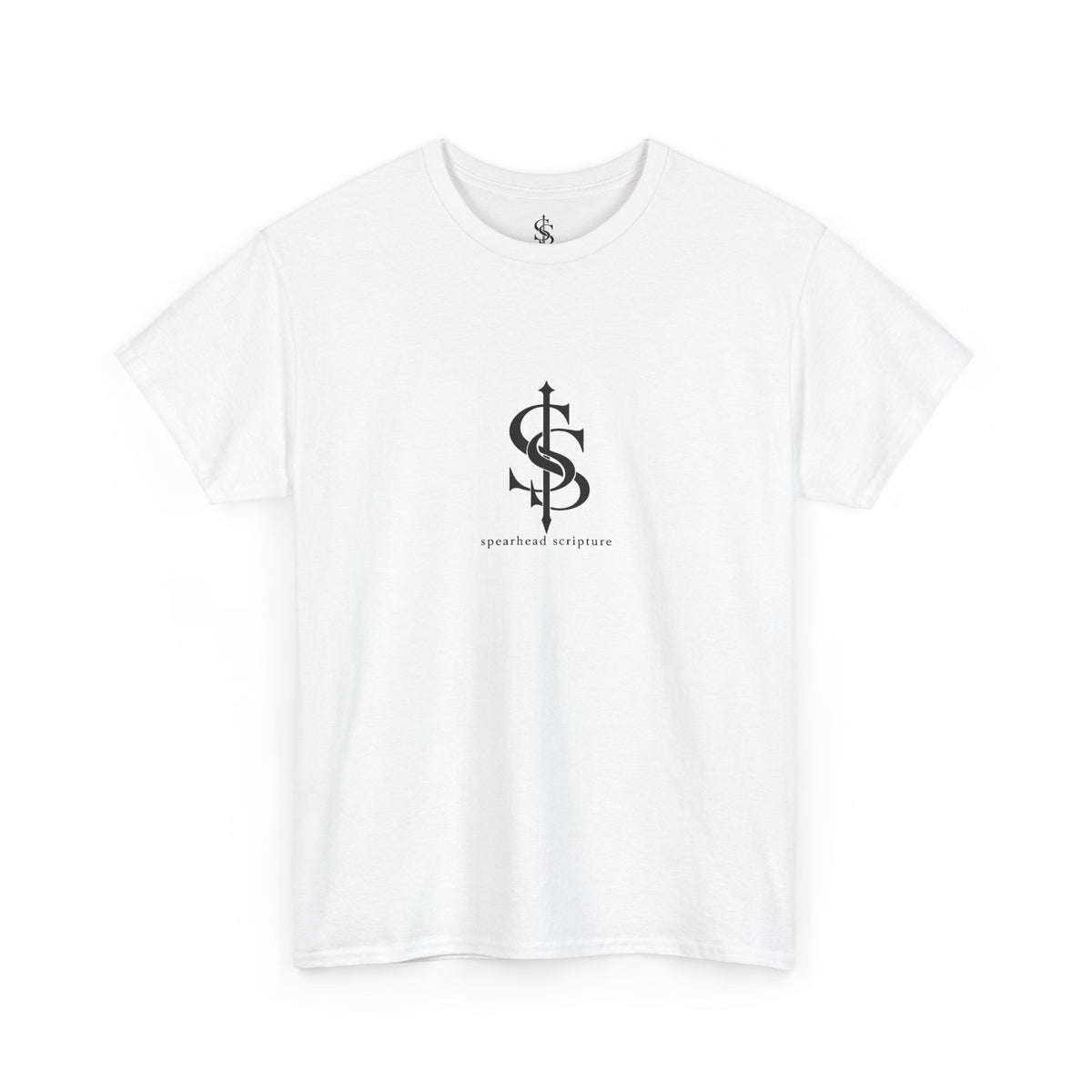 Spearhead Scripture Heavy Cotton Tee