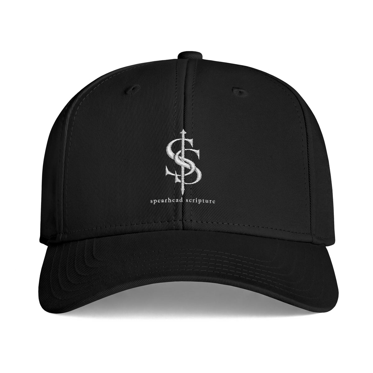 Spearhead Scripture Christian Logo Cap