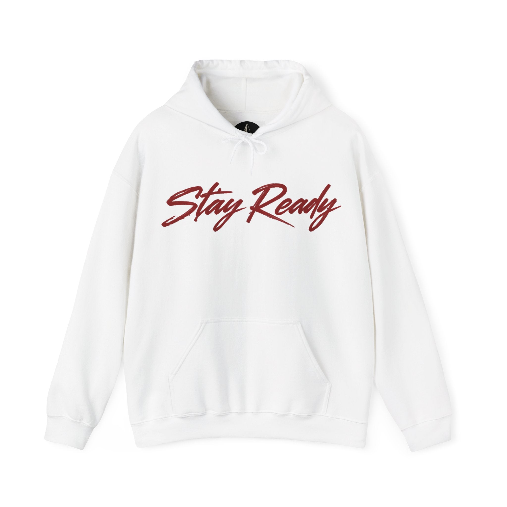 Stay Ready Hoodie – Christian Spearhead Scripture Sweatshirt (Matthew 24:44)