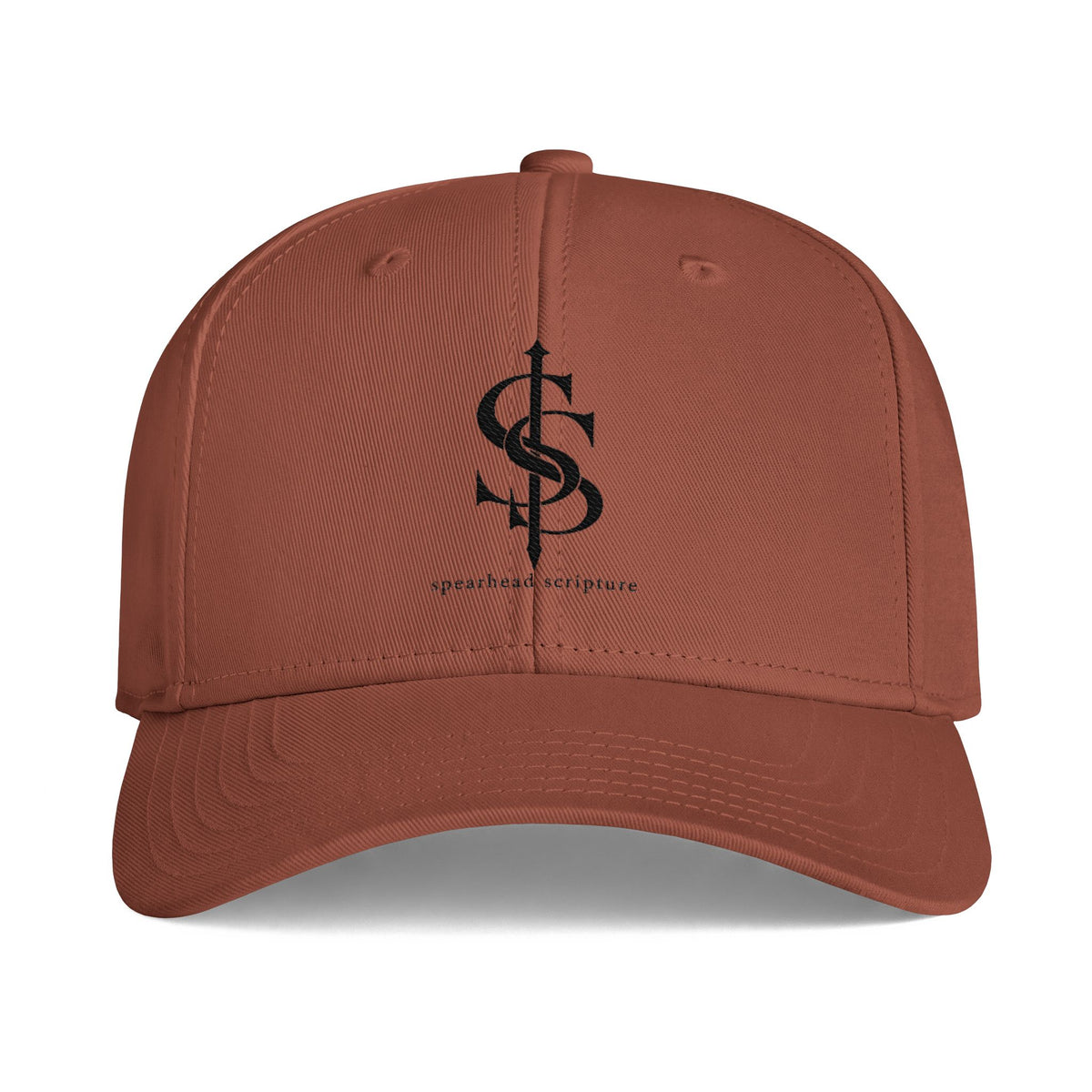 Spearhead Scripture Black Logo Cap