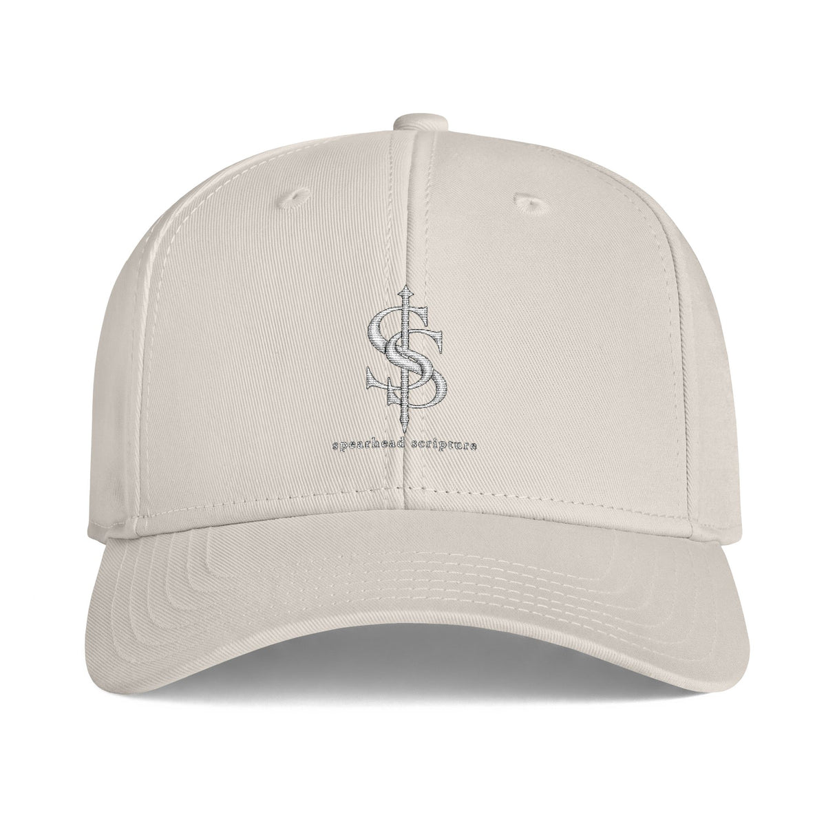 Spearhead Scripture Christian Logo Cap