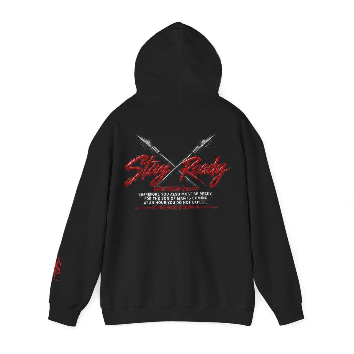 Stay Ready Hoodie — Matthew 24:44