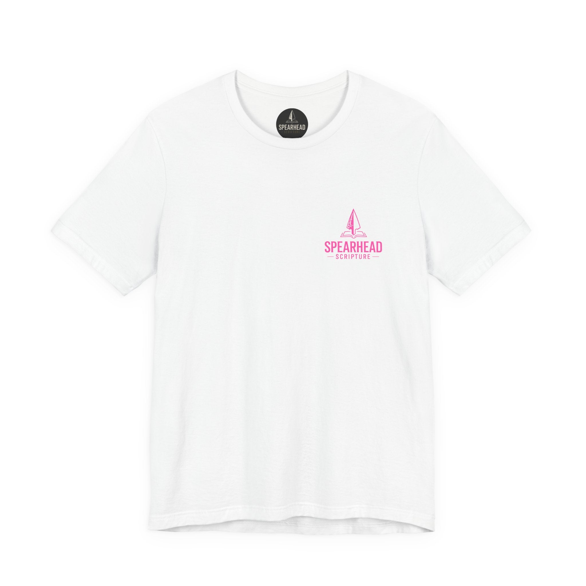 Daughter of the King T-Shirt — Pink Crown Christian Faith Tee (1 Peter 2:9)
