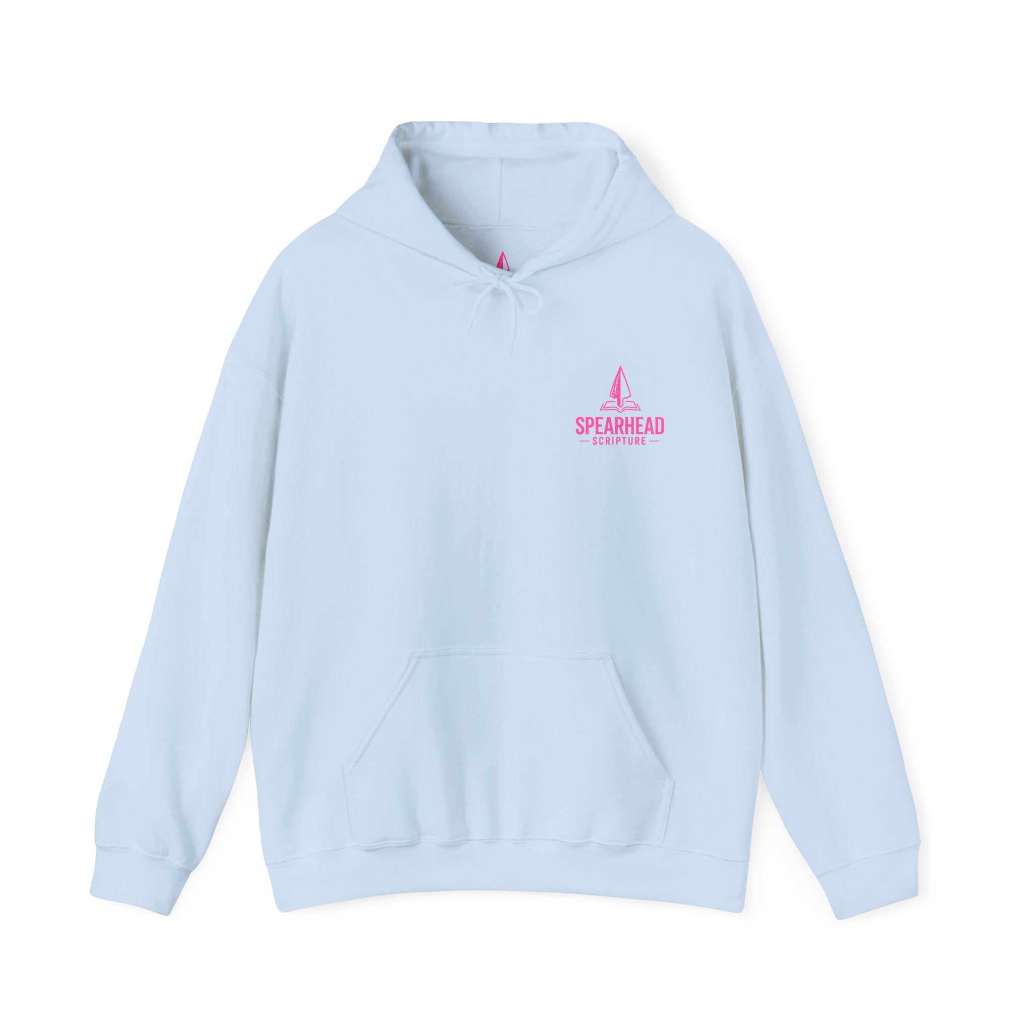 Be Still & Know Floral Hoodie — Psalm 46:10 Christian Graphic Sweatshirt