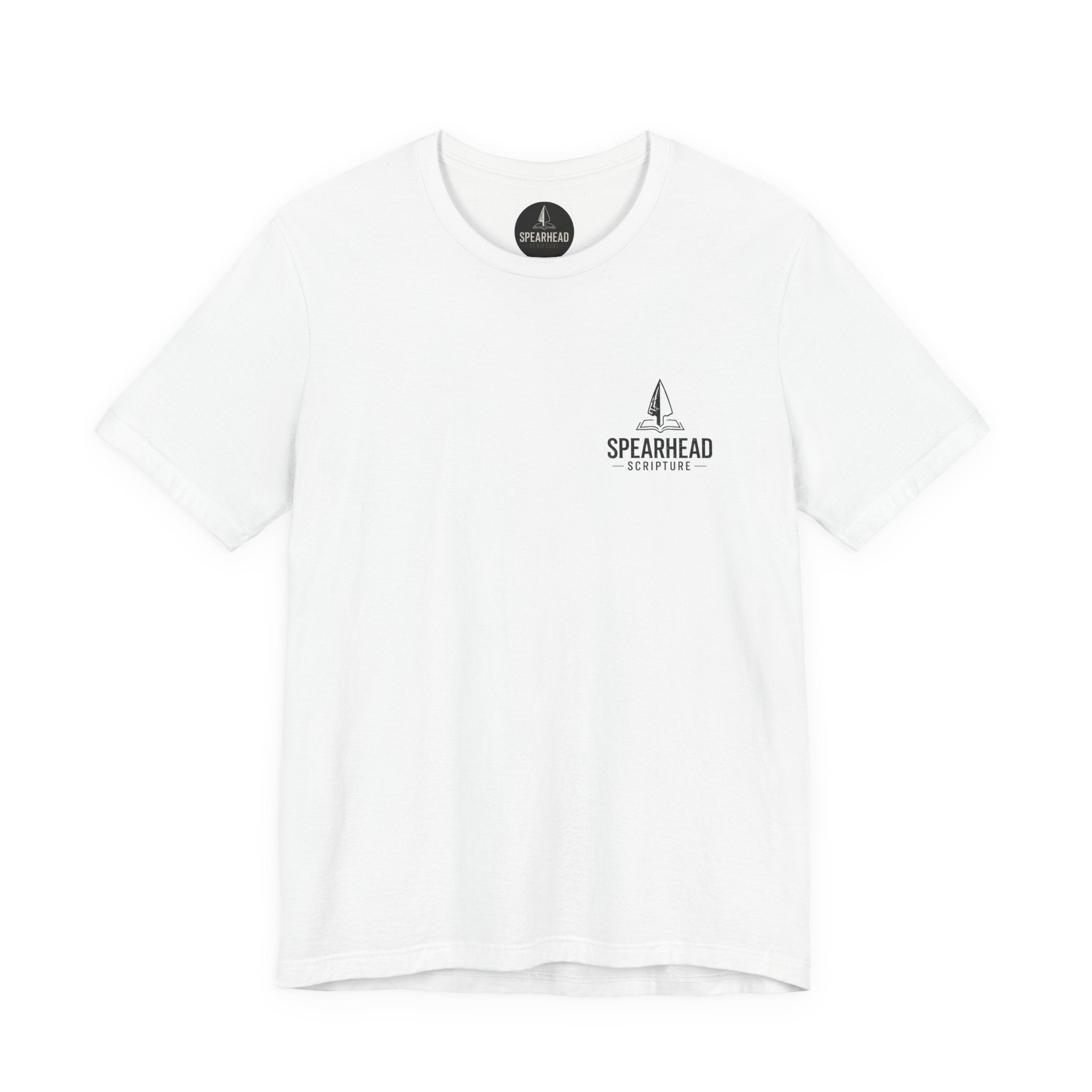 Christian Tee — "Love Like Jesus. Fight Like a Warrior." 1 Corinthians 16:13