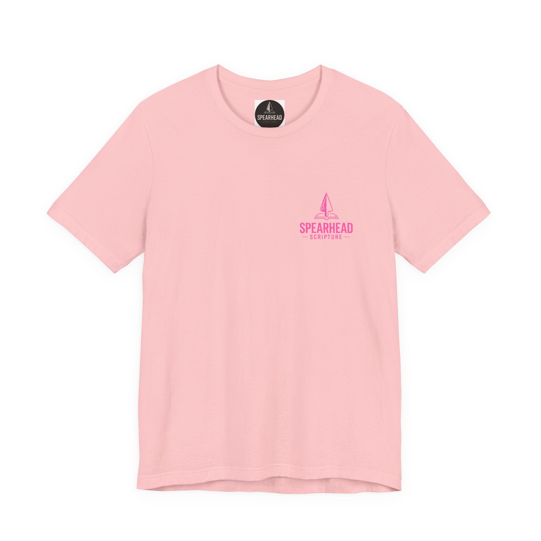 Daughter of the King T-Shirt — Pink Crown Christian Faith Tee (1 Peter 2:9)