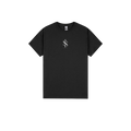 Black front flat lay