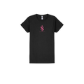 Black front flat lay