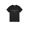 Black front flat lay