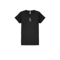 Black front flat lay