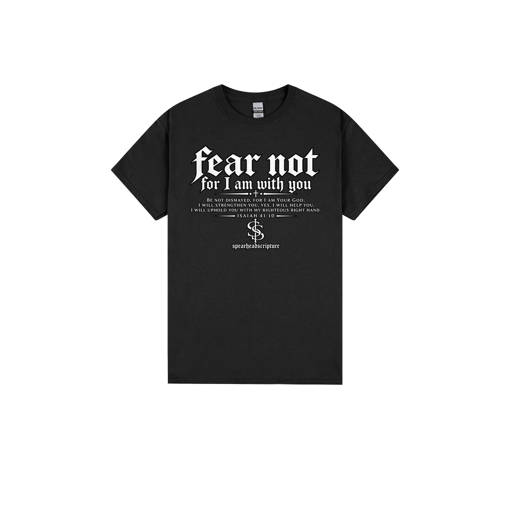 Black front flat lay