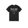 Black front flat lay