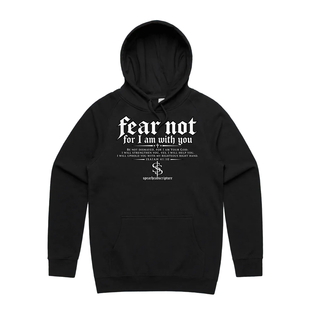 Black front flat lay