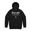 Black front flat lay
