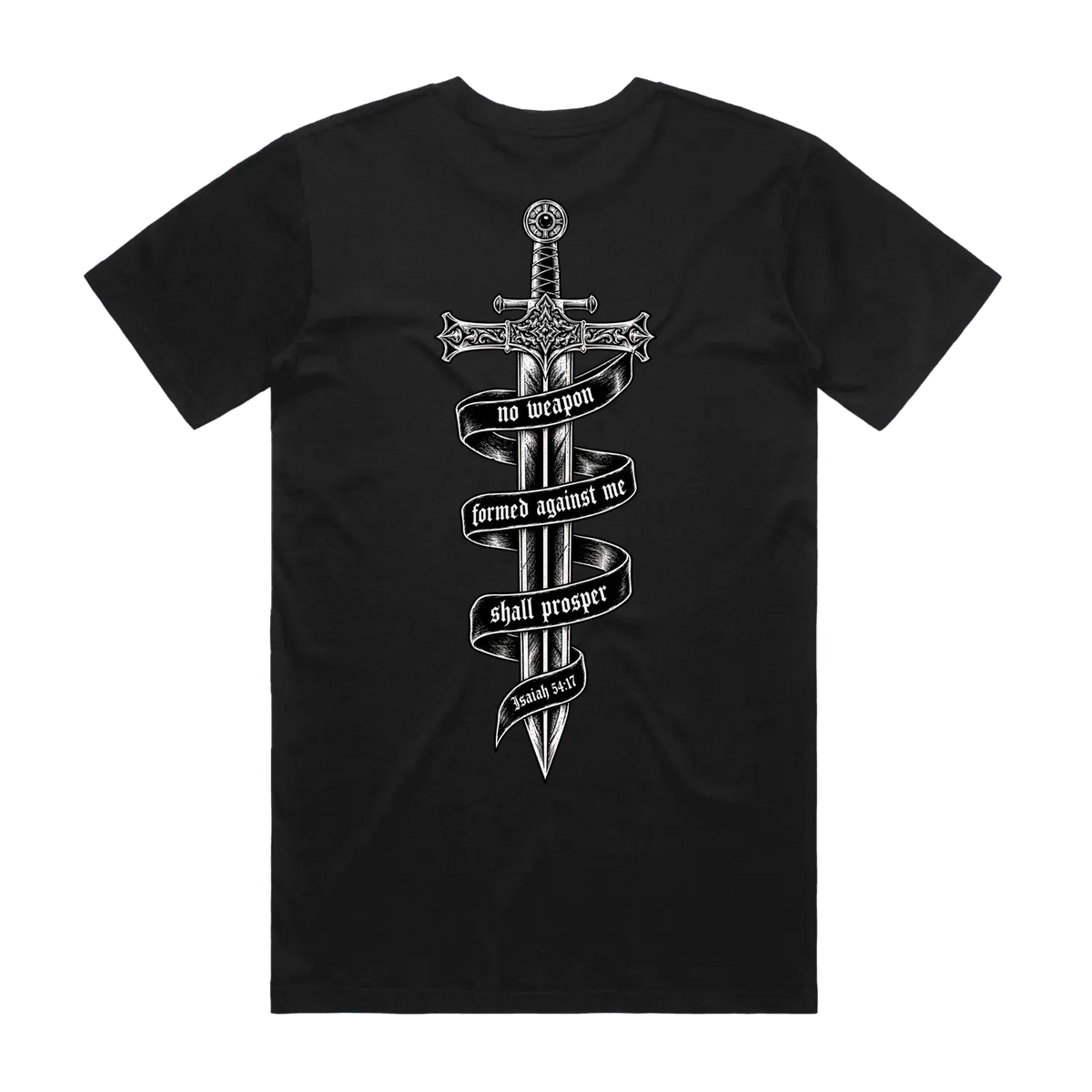 No Weapon Formed Against Me Tee — AS Colour