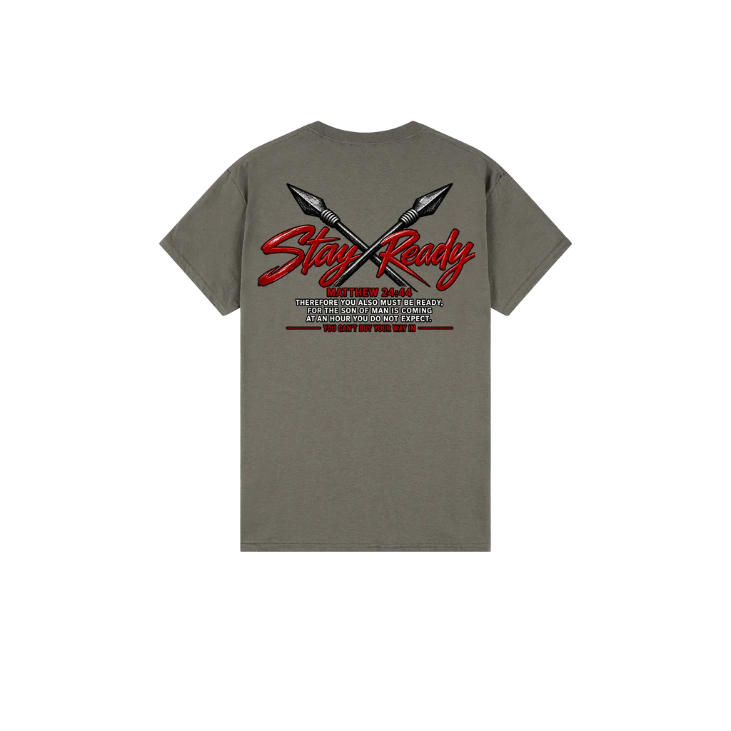 Stay Ready Tee — Matthew 24:44