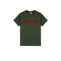Forest Green front flat lay