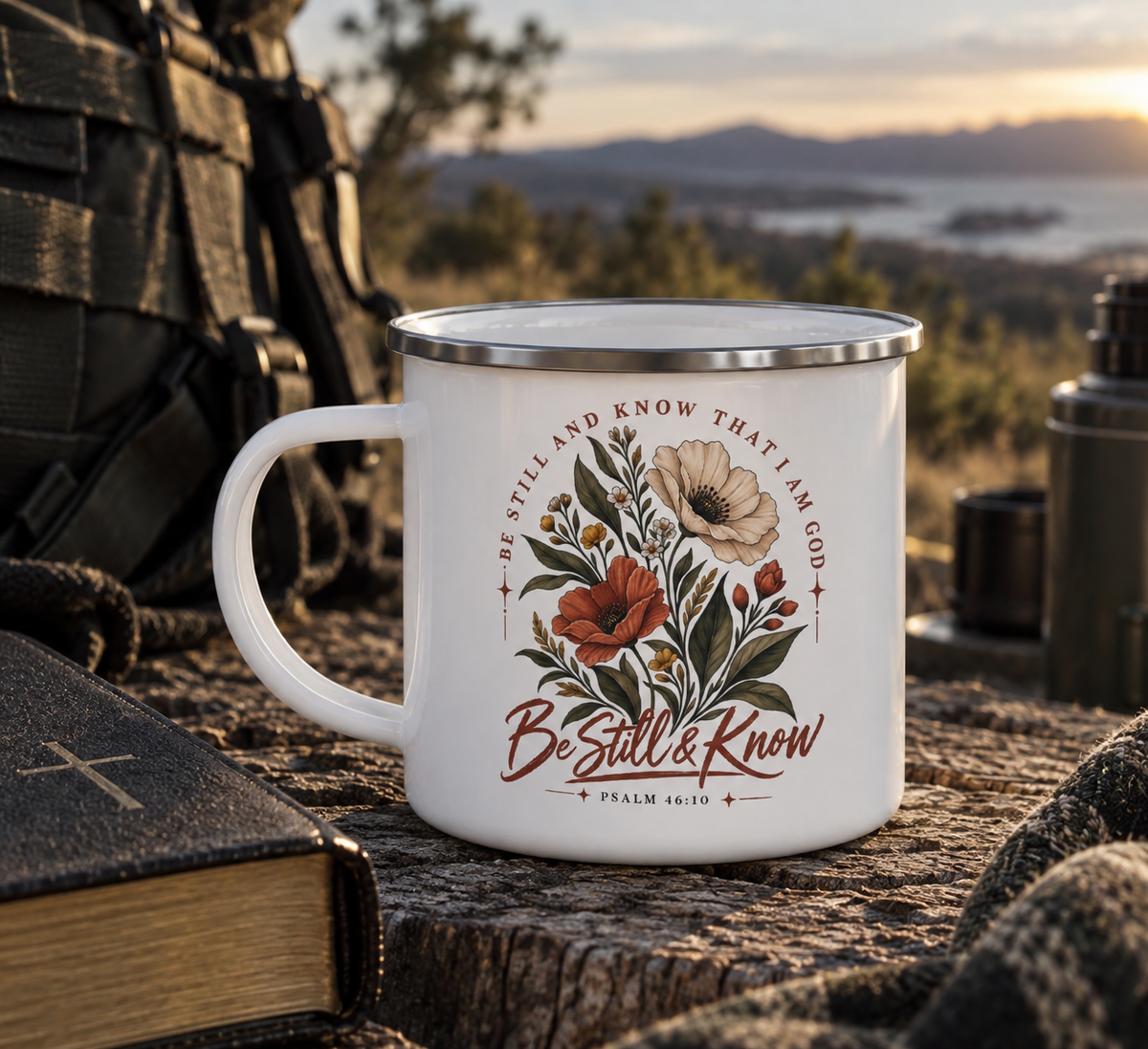 Women's Enamel Camping Mug — 355 mL