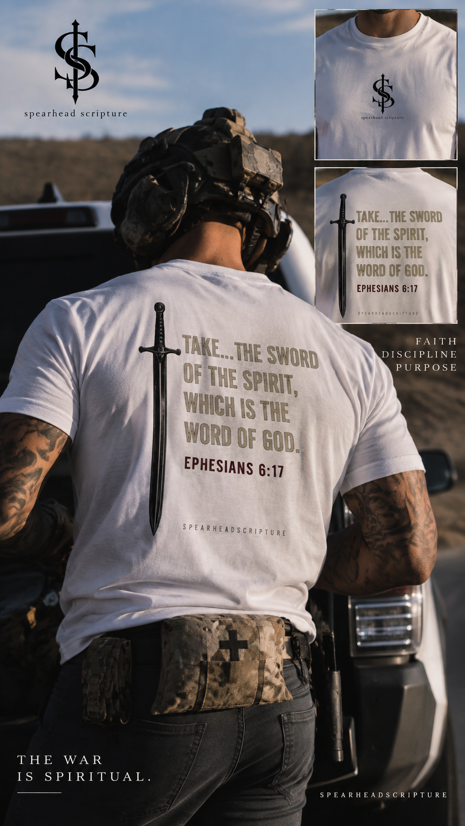 Take the Sword Tee — Ephesians 6:17