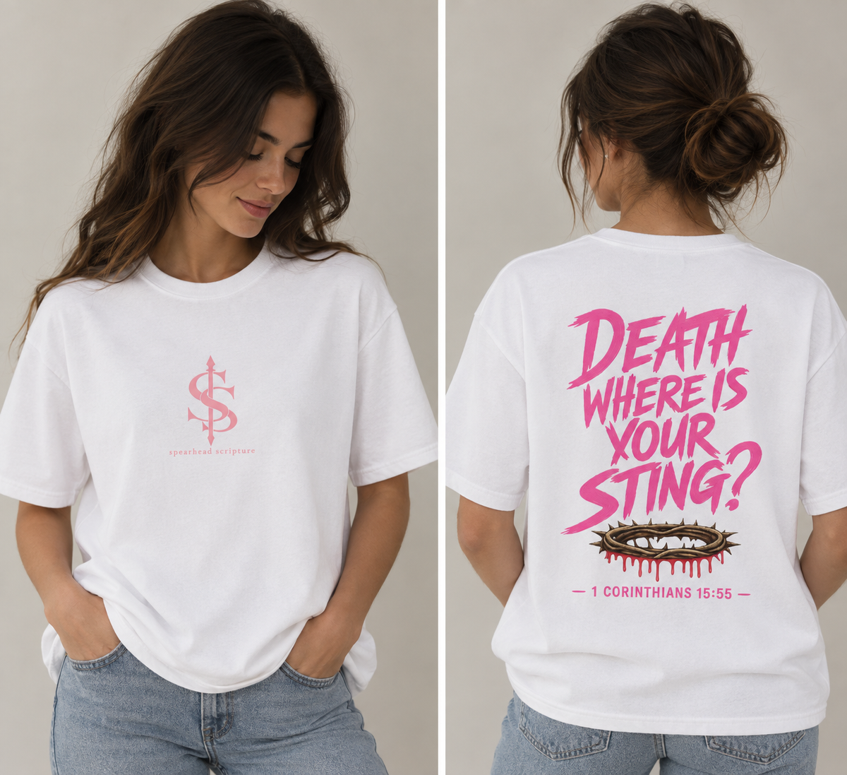 Death, Where Is Your Sting? Women’s Tee
