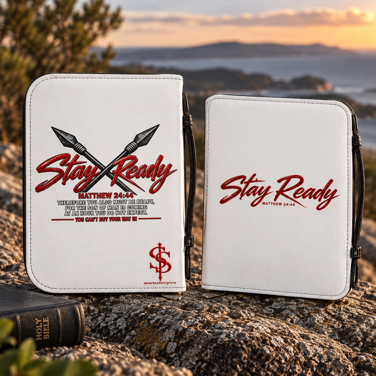 Stay Ready Bible Cover