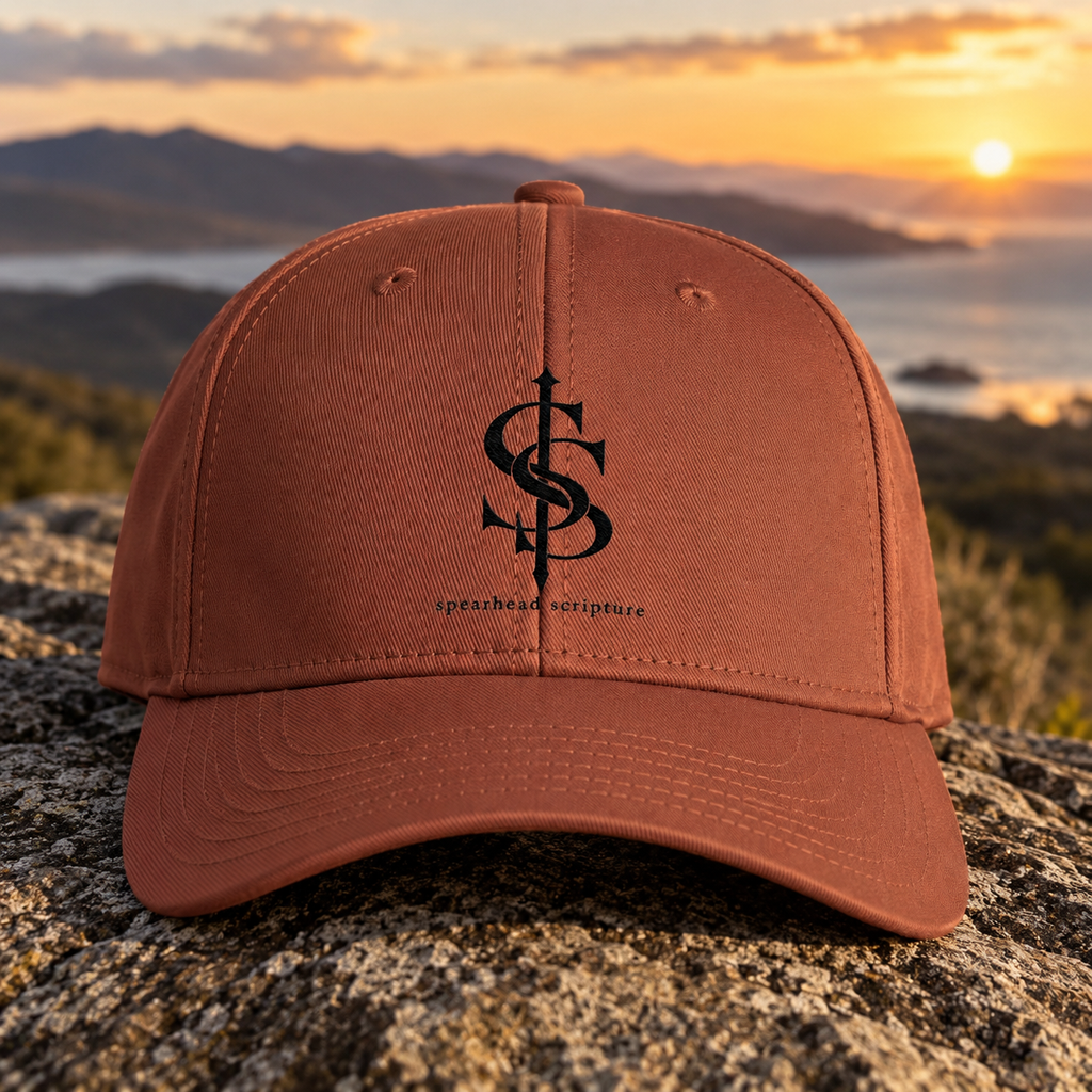 Spearhead Scripture Black Logo Cap