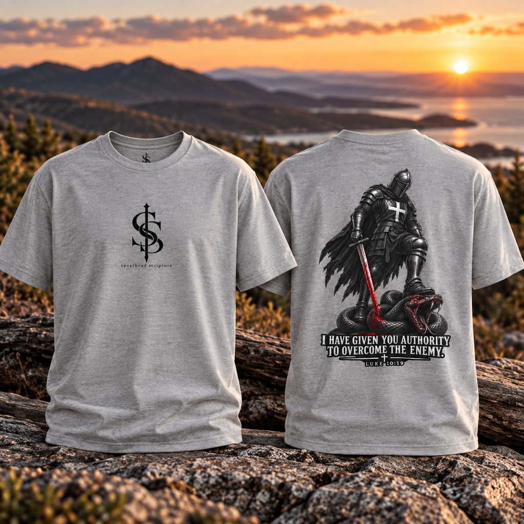 Spearhead Scripture Heavy Cotton Tee