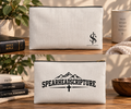Spearhead Scripture Mountain Logo Pouch