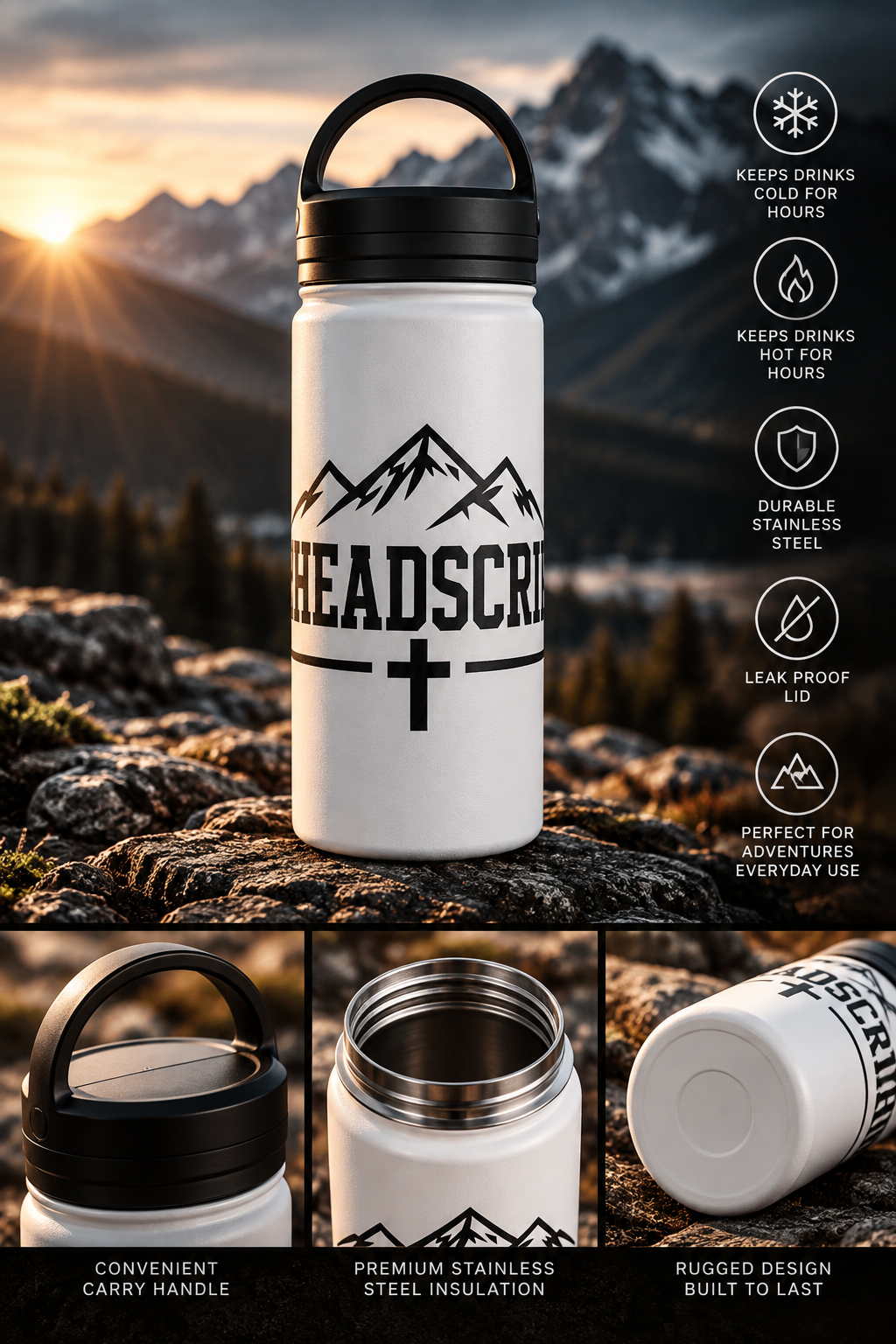 Adventure Scripture Insulated Water Bottle