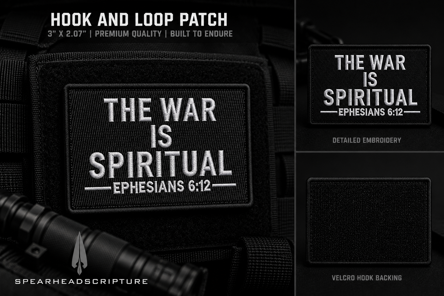 Ephesians 6:12 Patch