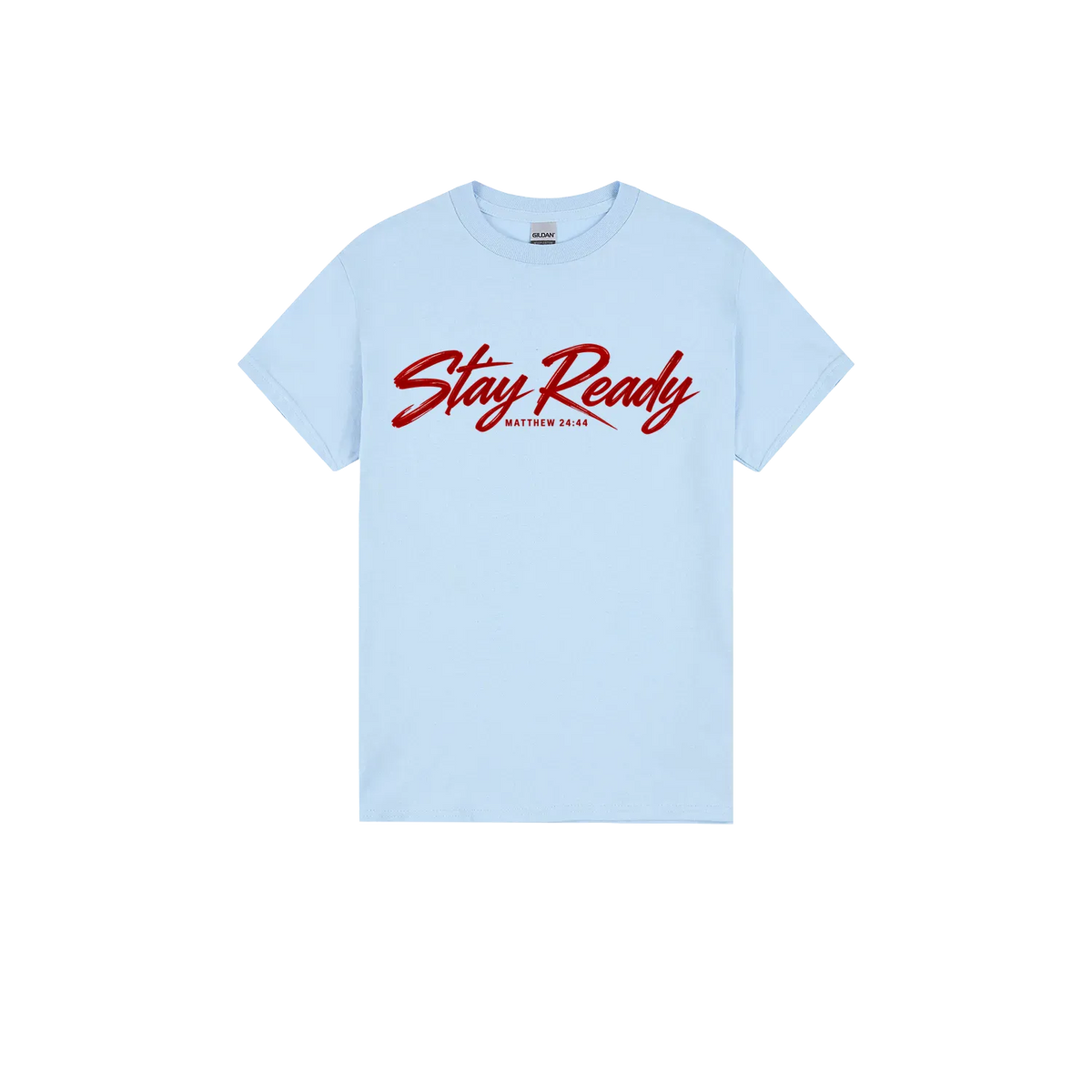 Light Blue front flat lay
