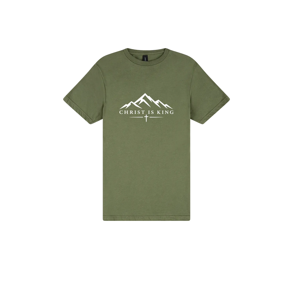 Military Green front flat lay