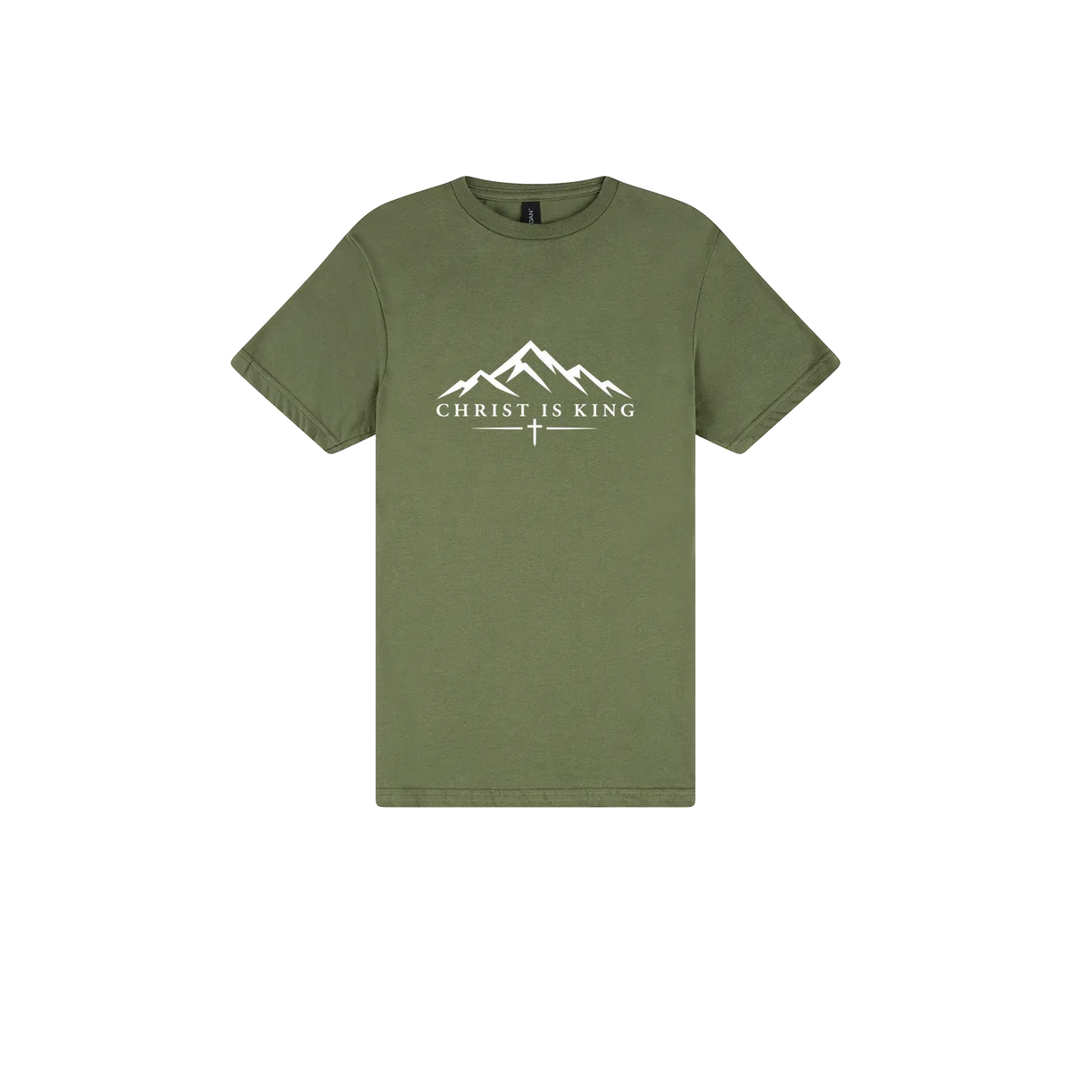 Military Green front flat lay