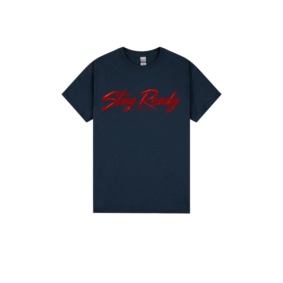 Navy front flat lay